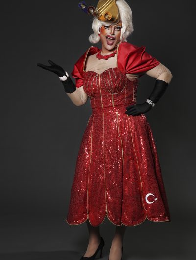 Drag Kostüm  für Sücrü Pelivan bei RTL "Viva La Diva"