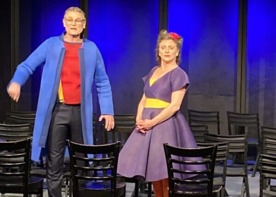 Die Stühle - Theater Fletch Bizzel - Kostüm und Bühnenbild Design - Regie : Thomas Holländer