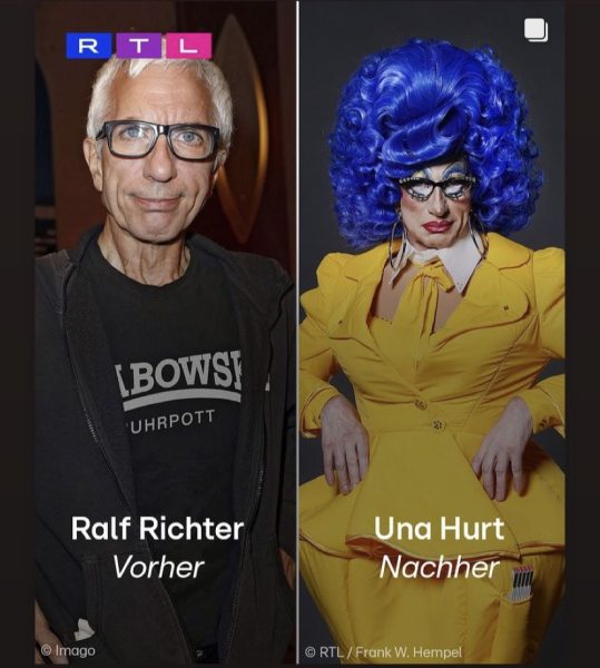 Drag Kostüm  für Ralf Richter bei RTL "Viva La Diva"