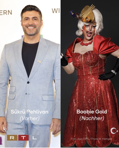 Drag Kostüm  für Sücrü Pelivan bei RTL "Viva La Diva"