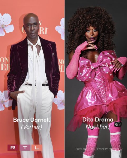 Scre"Dita Drama" Drag Kostüm für Bruce Darnell bei RTL "Viva La Diva"enshot